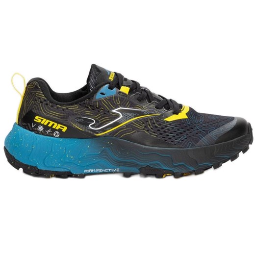 Buty do biegania Joma Sima TKSIMS2501 czarne ze sklepu ButyModne.pl w kategorii Buty sportowe męskie - zdjęcie 179067454