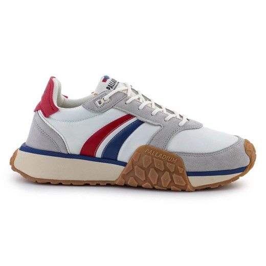 Buty Palladium Troop Runner Flame 74487-160-M białe ze sklepu ButyModne.pl w kategorii Buty sportowe męskie - zdjęcie 179067562