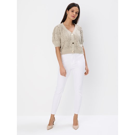 Mohito - Jeansy skinny - biały ze sklepu Mohito w kategorii Jeansy damskie - zdjęcie 179073464