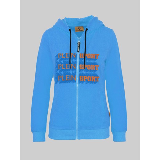 Plein Sport Bluza w kolorze błękitnym ze sklepu Limango Polska w kategorii Bluzy damskie - zdjęcie 179074564