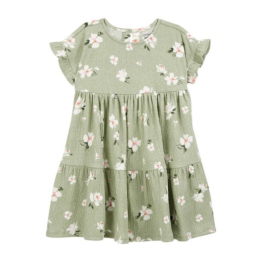 carter&apos;s Sukienka w kolorze khaki ze sklepu Limango Polska w kategorii Sukienki dziewczęce - zdjęcie 179074780