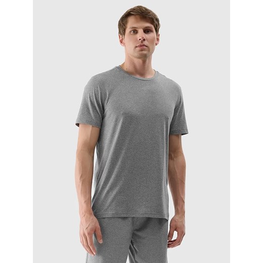 4F Koszulka sportowa w kolorze szarym ze sklepu Limango Polska w kategorii T-shirty męskie - zdjęcie 179075163