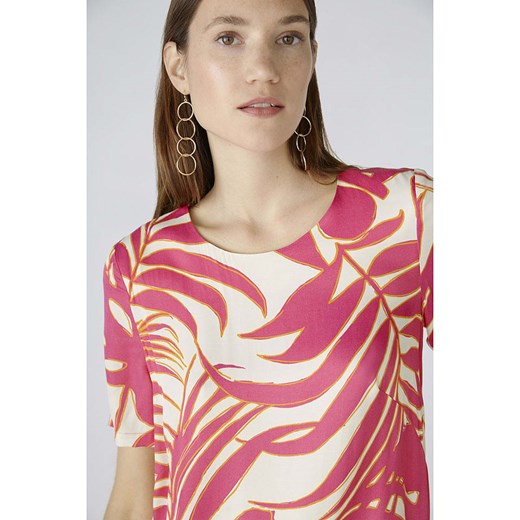 Sukienka w kwiaty z wiskozy 