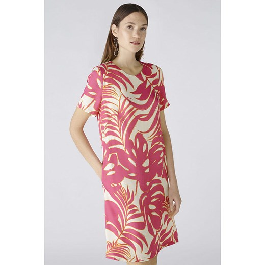 Sukienka z wiskozy w kwiaty 