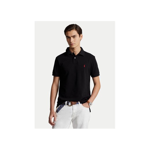 Polo Ralph Lauren Polo Core Replen 710782592 Czarny Custom Slim Fit Polo Ralph Lauren XXL MODIVO