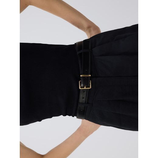 Reserved - Pasek z klamrą - czarny Reserved L Reserved