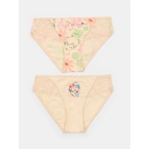 Sinsay - Majtki 2 pack Dzwoneczek - wielobarwny ze sklepu Sinsay w kategorii Majtki damskie - zdjęcie 179083283