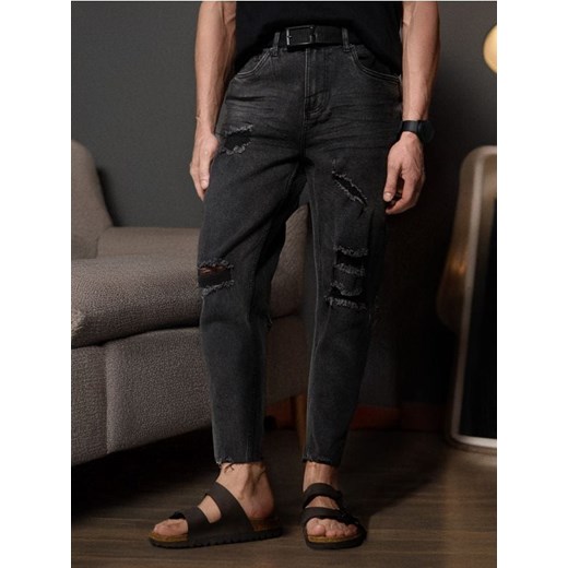 Sinsay - Jeansy carrot fit - czarny ze sklepu Sinsay w kategorii Jeansy męskie - zdjęcie 179083380