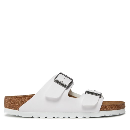 Klapki Birkenstock Arizona Birko-Flor 552683 Biały 39 eobuwie.pl