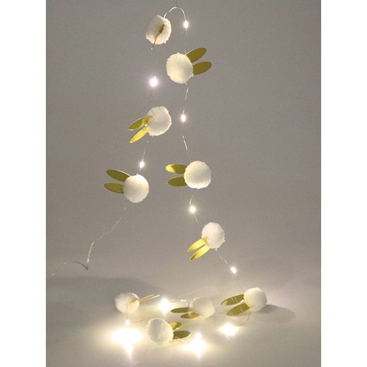 AM Design Łańcuch świetlny LED w kolorze złoto-białym - dł. 180 cm ze sklepu Limango Polska w kategorii Oświetlenie led - zdjęcie 179083961
