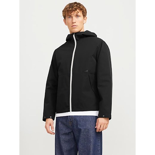 Jack &amp; Jones Kurtka przejściowa w kolorze czarnym ze sklepu Limango Polska w kategorii Kurtki męskie - zdjęcie 179084180