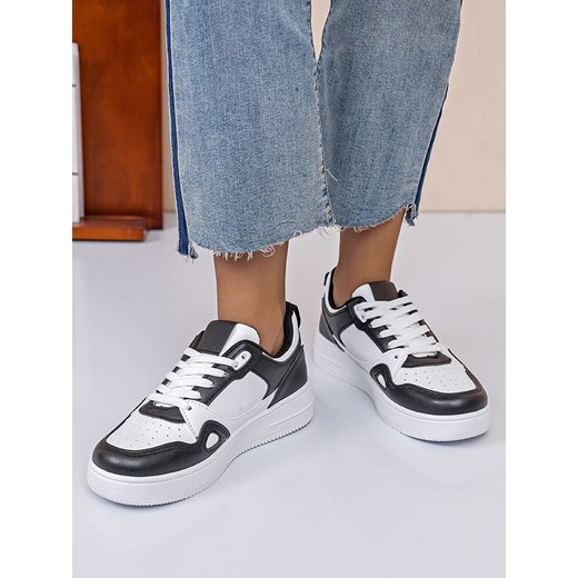 Sixth Sens Sneakersy w kolorze biało-czarnym Sixth Sens 37 Limango Polska okazja