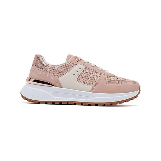 Sixth Sens Sneakersy w kolorze jasnoróżowo-beżowo-białym ze sklepu Limango Polska w kategorii Buty sportowe damskie - zdjęcie 179084351