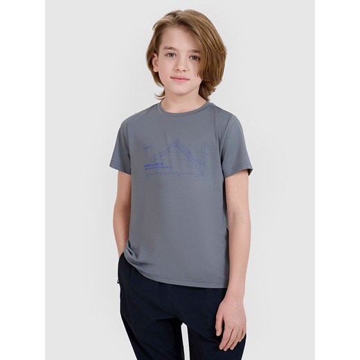 4F Koszulka w kolorze szarym ze sklepu Limango Polska w kategorii T-shirty chłopięce - zdjęcie 179084723