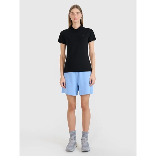 Bluzka damska 4F sportowa z kołnierzykiem 