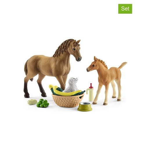 Schleich Zestaw figurek &quot;Sarah&apos;s baby animal care&quot; do zabawy - 5+ ze sklepu Limango Polska w kategorii Zabawki - zdjęcie 179085152