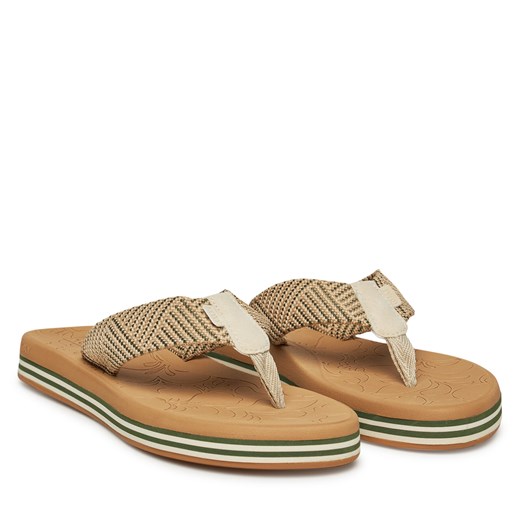 Klapki damskie ROXY na płaskiej podeszwie 