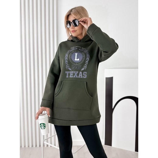 bluza texas khaki one size ze sklepu UBRA w kategorii Bluzy damskie - zdjęcie 179088874