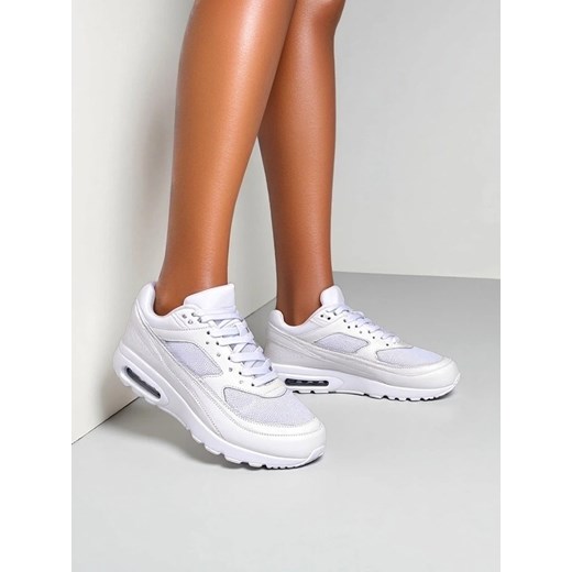Buty sportowe damskie Royalfashion.pl sneakersy wiązane 