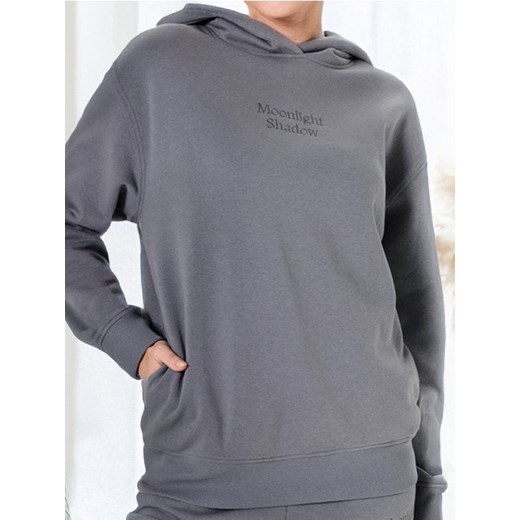 Sinsay - Bluza hoodie - szary ze sklepu Sinsay w kategorii Bluzy damskie - zdjęcie 179096394
