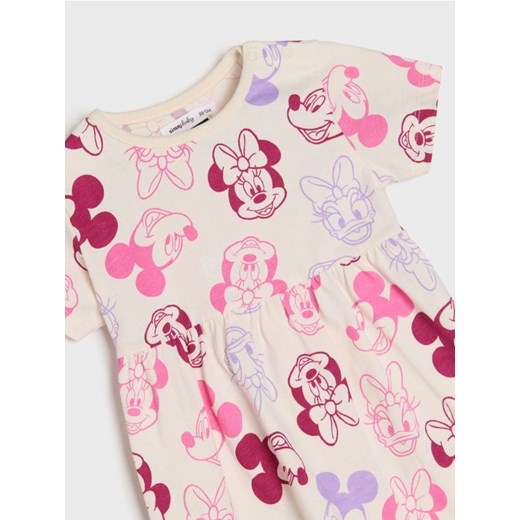 Sinsay - Sukienka Mickey Mouse - kremowy ze sklepu Sinsay w kategorii Odzież dla niemowląt - zdjęcie 179096461