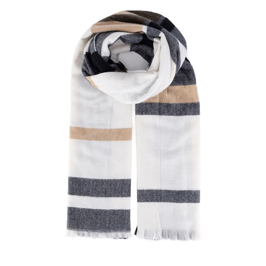 Szalik JENNY 4W4-008-AW24 Brązowy one size eobuwie.pl