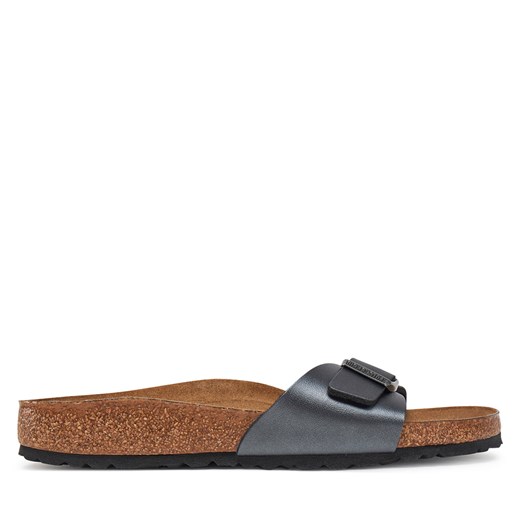 Klapki Birkenstock Madrid Birko-Flor 1021532 Szary 43 eobuwie.pl