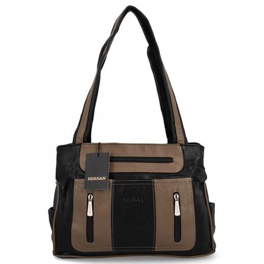 Shopper bag Hernan ze skóry ekologicznej 