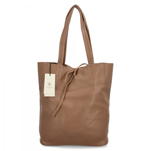 Shopper bag Herisson duża ze skóry ekologicznej