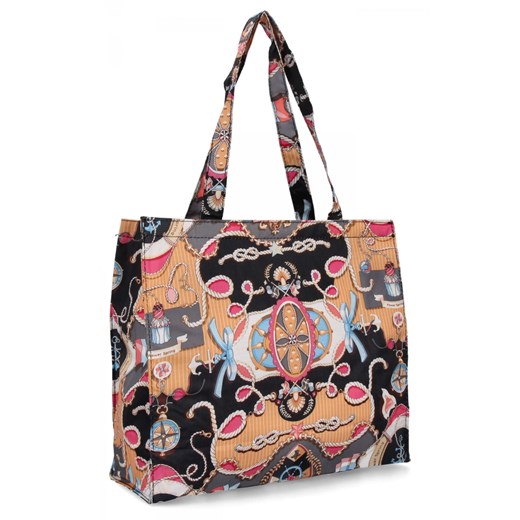 Modna Torba Na Zakupy firmy Hernan HB1372-L Multikolor ze sklepu PaniTorbalska w kategorii Torby Shopper bag - zdjęcie 179099603