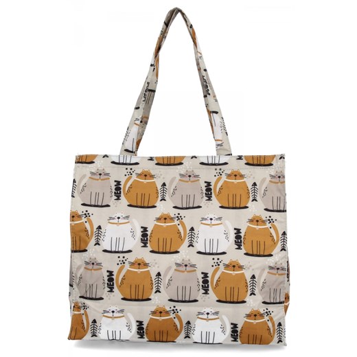 Modna Torba Na Zakupy firmy Hernan HB1372-L Multikolor ze sklepu PaniTorbalska w kategorii Torby Shopper bag - zdjęcie 179100524