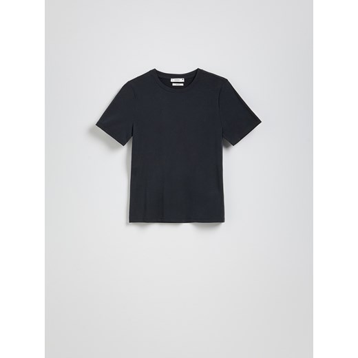 Reserved - T-shirt z modalem - ciemnoszary Reserved XS Reserved