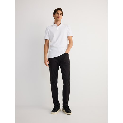 Reserved - Koszulka polo regular - biały Reserved L Reserved