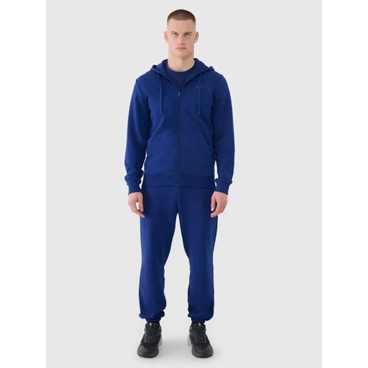 Bluza męska niebieska 4F casualowa 