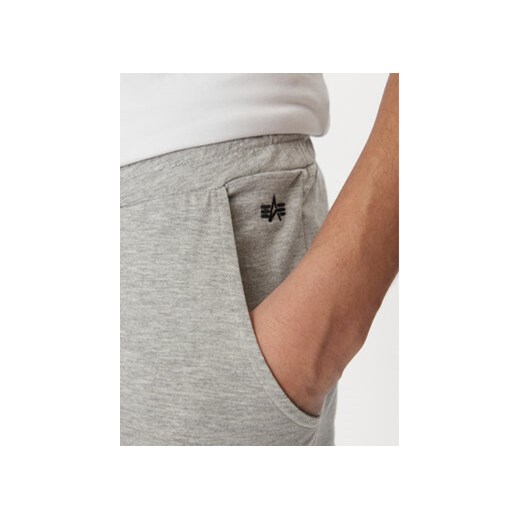 Spodenki męskie Alpha Industries białe 