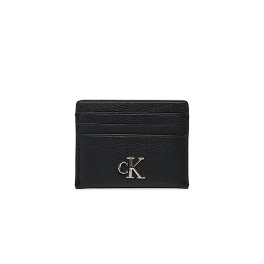 Calvin Klein Jeans Etui na karty kredytowe LV04K1010G Czarny ze sklepu MODIVO w kategorii Portfele damskie - zdjęcie 179105194