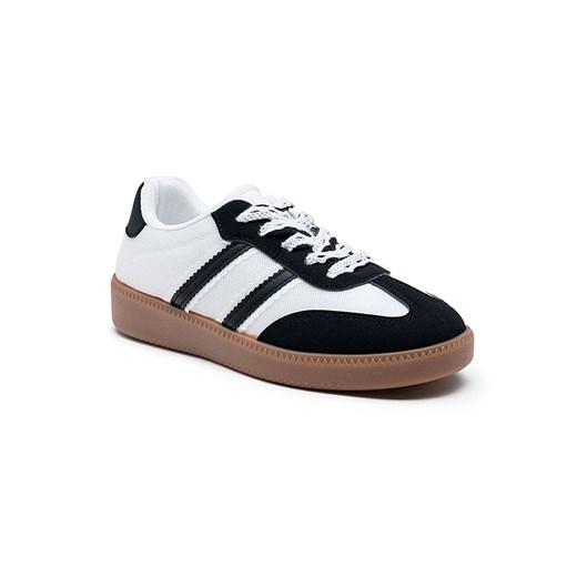 Foreverfolie Sneakersy w kolorze biało-czarnym ze sklepu Limango Polska w kategorii Buty sportowe damskie - zdjęcie 179109773