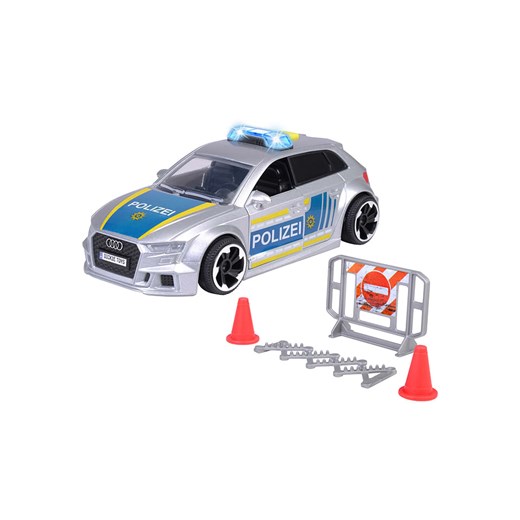 Dickie Toys Samochód &quot;Audi RS3 Police&quot; - 3+ ze sklepu Limango Polska w kategorii Zabawki - zdjęcie 179109853