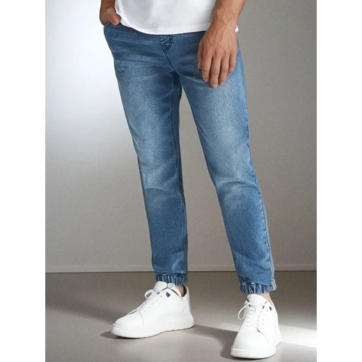 Sinsay - Jeansy jogger - granatowy ze sklepu Sinsay w kategorii Jeansy męskie - zdjęcie 179112340
