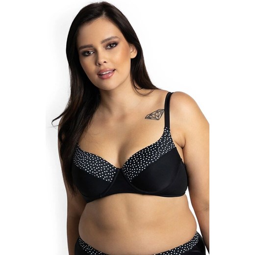 Dwuczęściowy strój kąpielowy ze spodenkami plus size 76/10, Kolor czarny, Rozmiar XL, Primo ze sklepu Primodo w kategorii Stroje kąpielowe - zdjęcie 179113791