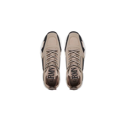 Buty sportowe męskie Emporio Armani sznurowane na wiosnę