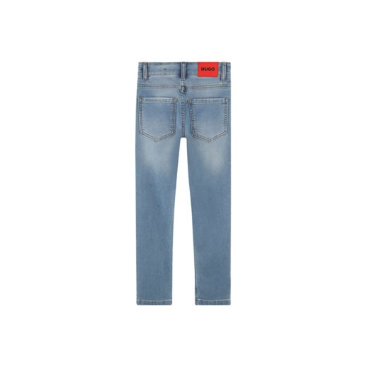 HUGO Jeansy G00379 D Niebieski Slim Fit 14Y MODIVO
