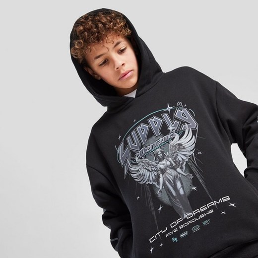 SUPPLY&amp;DEMAND BLUZA Z KAPTUREM PRAISE OH HD ze sklepu JD Sports  w kategorii Bluzy chłopięce - zdjęcie 179116920