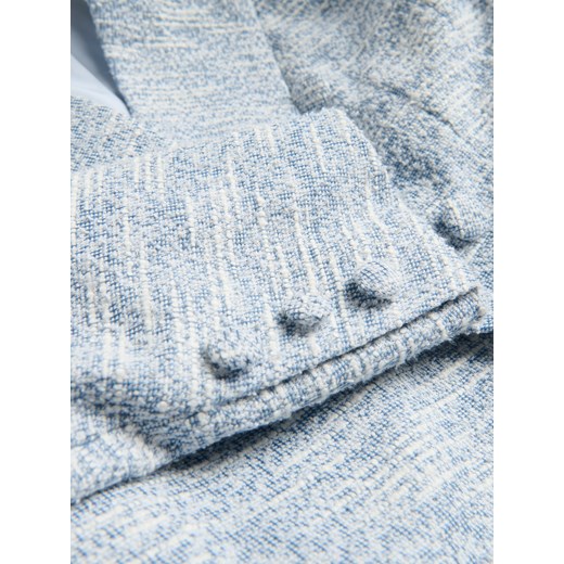 Reserved - Dwurzędowa marynarka - jasnoniebieski Reserved L Reserved