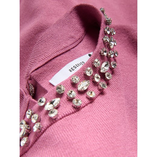 Bluzka damska Reserved z okrągłym dekoltem 