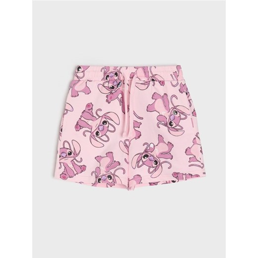 Sinsay - Szorty Stitch - różowy - id: 219EB-30X - marki Sinsay - 179119881 Sinsay - Szorty Stitch - różowy ze sklepu Sinsay w kategorii Spodenki dziewczęce - zdjęcie 179119881