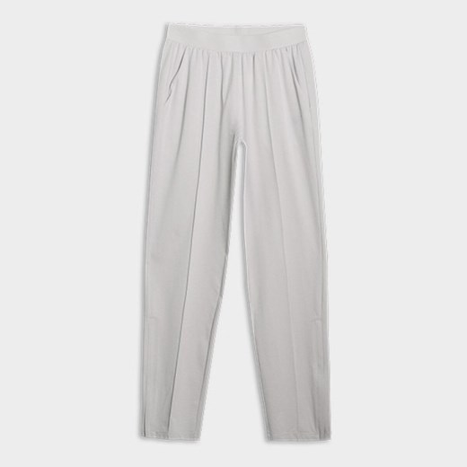Damskie spodnie treningowe 4F 4FRSS25TFTRF1049 - szare ze sklepu Sportstylestory.com w kategorii Spodnie damskie - zdjęcie 179120984