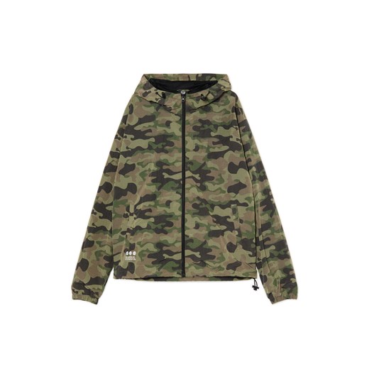 Cropp - Kurtka moro z kapturem - zielony Cropp L Cropp