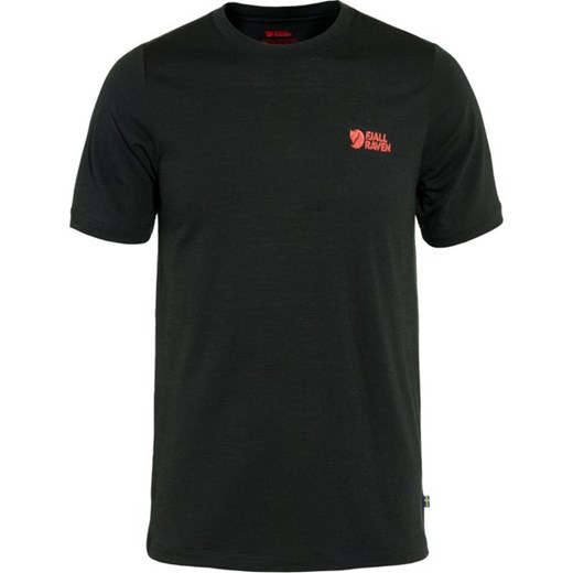 Koszulka męska Abisko Wool Logo SS Fjallraven ze sklepu SPORT-SHOP.pl w kategorii T-shirty męskie - zdjęcie 179123352