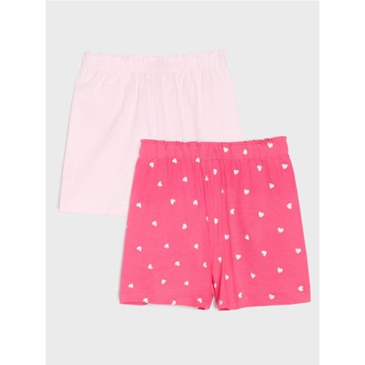 Sinsay - Szorty 2 pack - wielobarwny ze sklepu Sinsay w kategorii Spodenki dziewczęce - zdjęcie 179127103